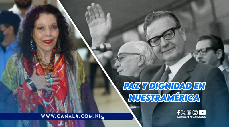 nicaragua, vicepresidenta de nicaragua, rosario murillo, salvador allende,