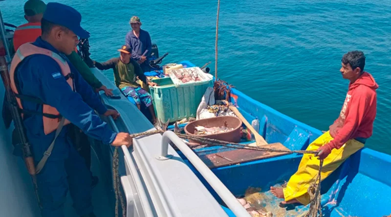 nicaragua, ejercito, funcionarios, inpesca, chinandega