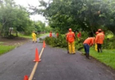 nicaragua, sinapred, mti, fomav, alcaldias, lluvias