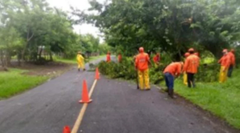 nicaragua, sinapred, mti, fomav, alcaldias, lluvias