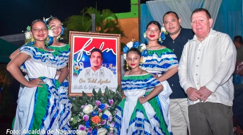 nagarote, leon, instituto nicaraguens de cultura, homenaje, maestro, fidel martinez,