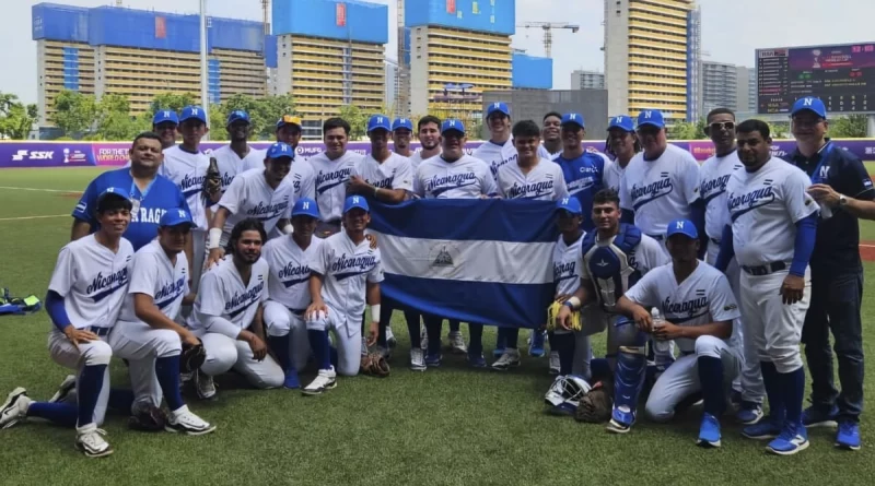 Nicaragua, china, béisbol, copa mundial de béisbol, sub23