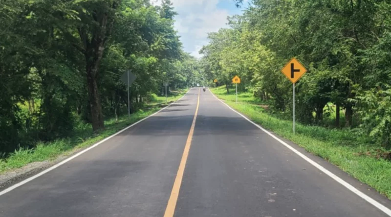 rio san juan, carrerteras nicaragua, mti, rehabilitacion, emplame pajaro negro, el almendro,