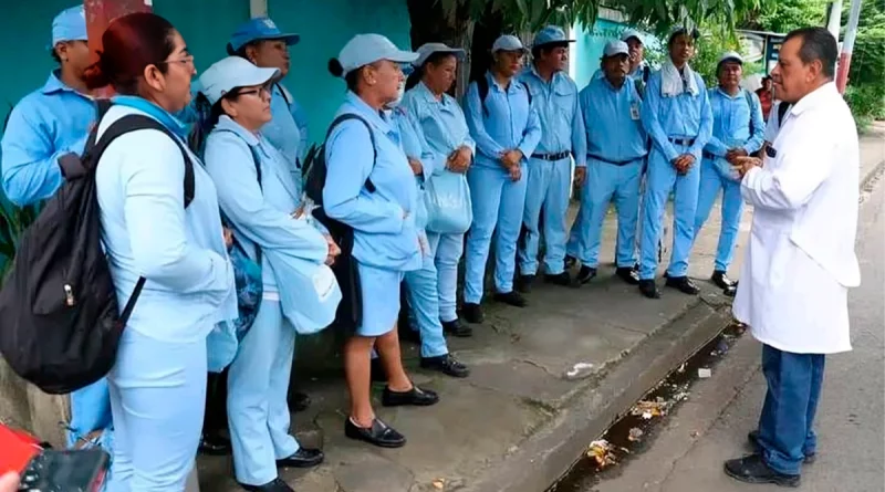 minsa, nicaragua, lucha contra dengue, antiepidemica, dengue, eliminacion criaderos de zancudos