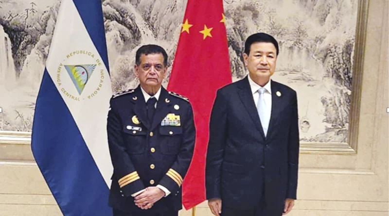 nicaragua, republica popular china, policia nacional,