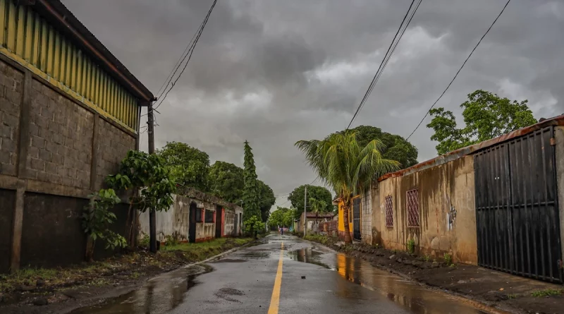 ineter, nicaragua, managua, onda tropical 27, lluvias, tormentas electricas