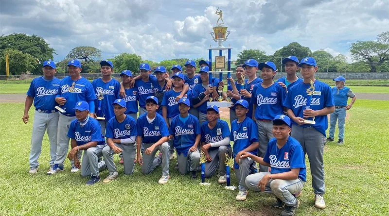 deportes, beisbol, nicaragua, leon, rivas, campeonato nacional de beisbol juvenil a,