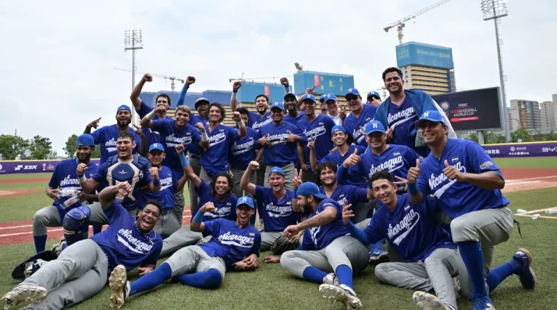 selección de beisbol, u23, nicaragua, estadio de león, león, nicaragua, deportes,