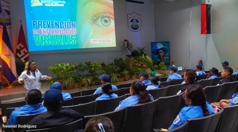 nicaragua, ministerio del interior, prevención, enfermedades, visuales, managua