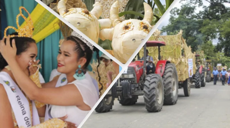 reina del maiz, feria del maiz, nueva segovia, jalapa, nicargua, desfile de carrozas, coronacion,