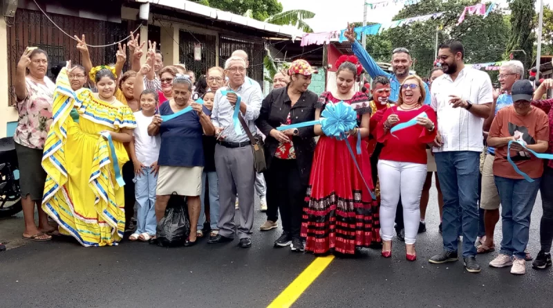 nicaragua, alma, nuevas calles, villa fraternidad, distrito 7,