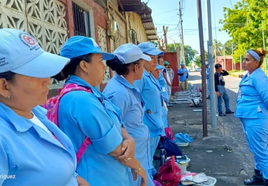 nicaragua, brigadas de salud, managua, barrio san luis, dengue,