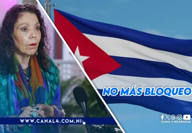 nicaragua, compañera rosario murillo, vicepresidenta de nicaragua, estados unidos, cuba, bloqueo,