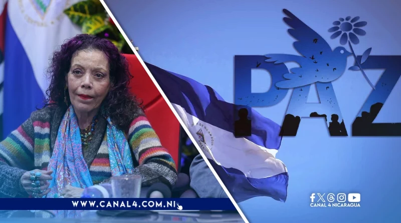 nicaragua, vicepresidenta de nicaragua, rosario murillo, paz, lucha antiimperialista,