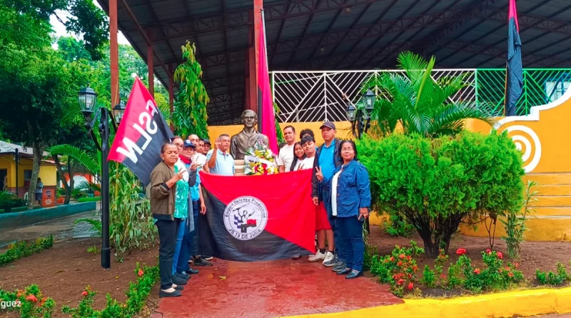 nicaragua, granada, diriomo, heroes y martires, pedro arauz, comandante, inmortaldiad, homenaje,