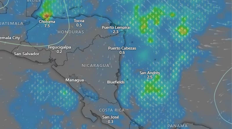 nicaragua, clima, lluvias, ineter, pronostico del clima,