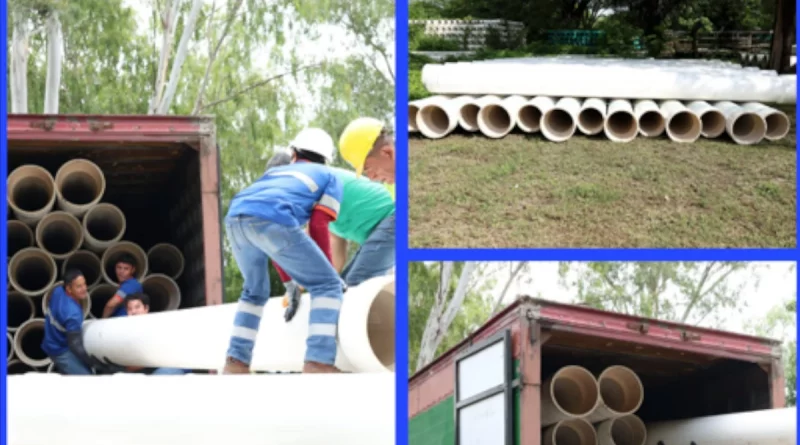 nicaragua, managua, agua potable, tuberias en managua, ENACAL