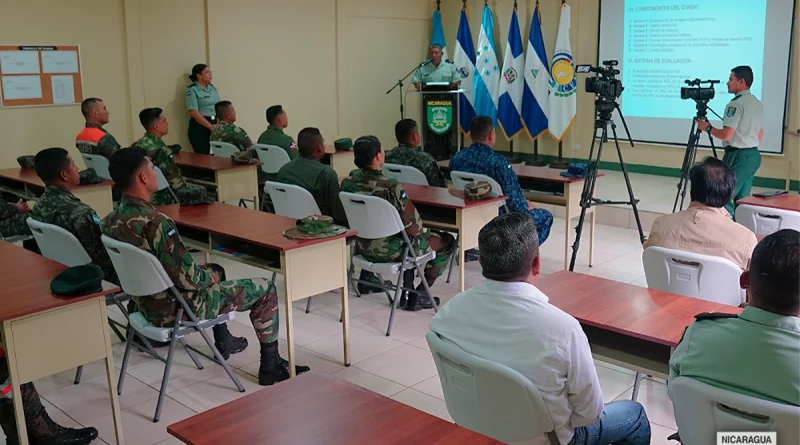 ejercito de nicaragua, nicaragua, cfac, curso, forestal, ambiental, proyectos,