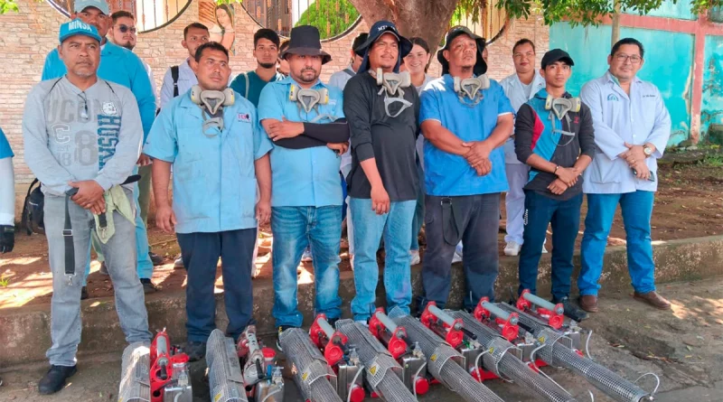 minsa, nicaragua, managua, dengue, barrio sierro maestra, campaña antiepidemica,