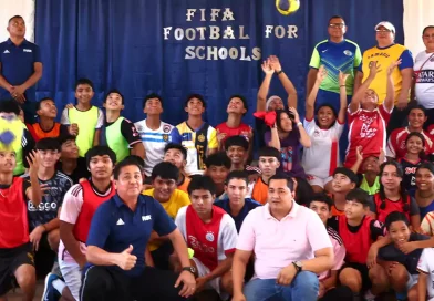 nicaragua, fifa for school, deporte, villa el carmen, educacion,