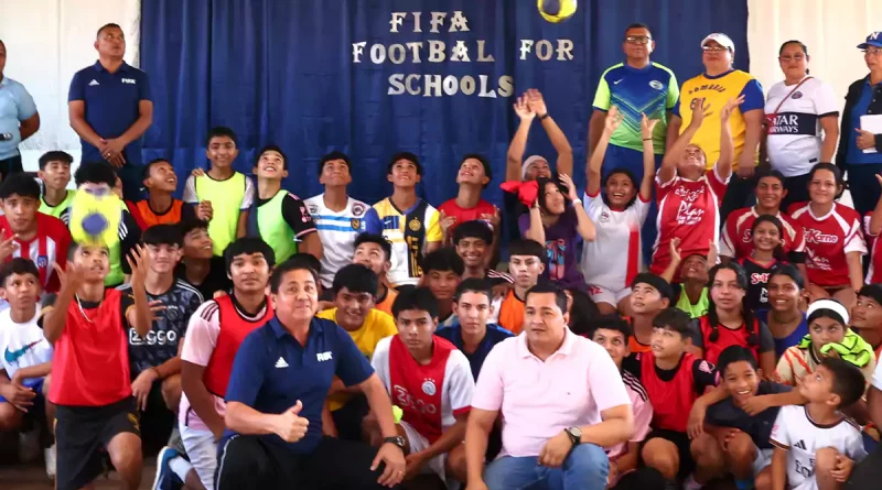 nicaragua, fifa for school, deporte, villa el carmen, educacion,