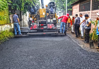 nicaragua, managua, colonia 14 de septiembre, calles para el pueblo, obras