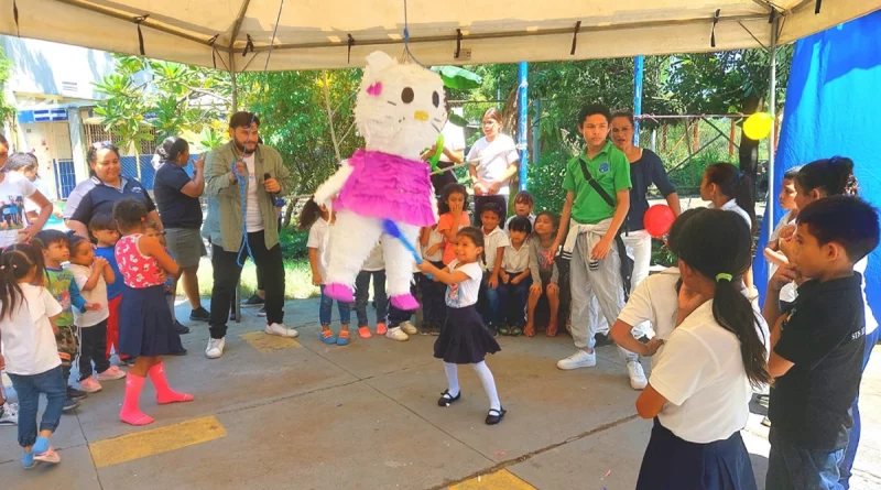 festival infantil, promotoría solidaria, managua colegio virgen de guadalupe, distrito 2 de managua, general benjamín zeledón