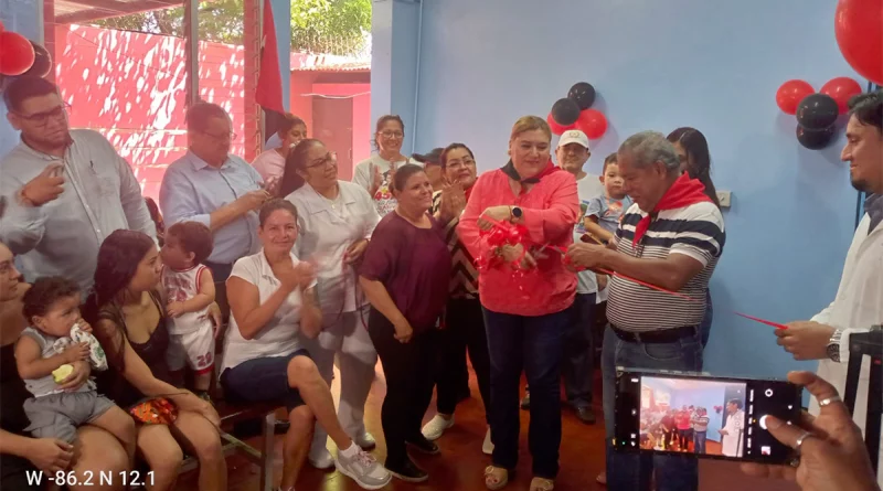 nicaragua, martires de julio, centro de salud, mejoras,