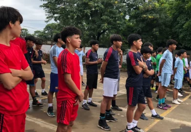 nicaragua, managua, futbol sala, estudiantes, deporte, colegio Miguel