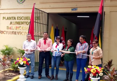 inauguración, planta procesadora, managua, universidad agraria, nicaragua, alimentos balanceados