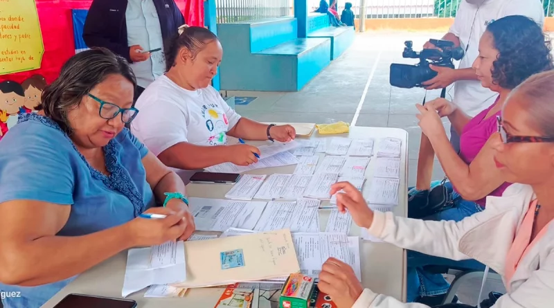 mined, matricula escolar, nicaragua, managua, centro de educación especial, melania morales,