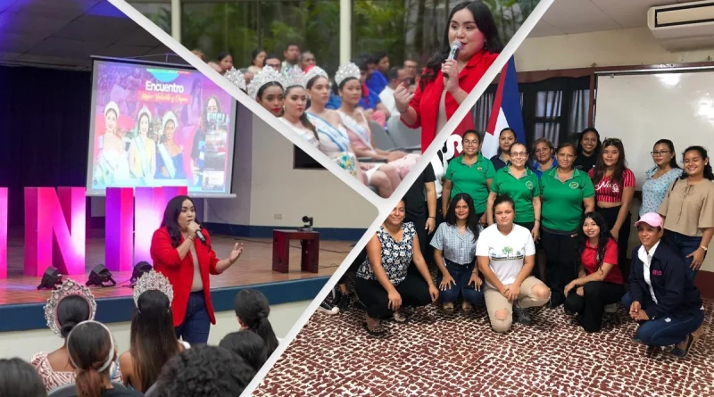 ministerio de la mujer, nicaragua diseña, juventud 19 de julio, nicaragua, cnu, encuentro,