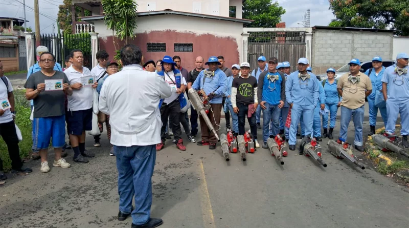 nicaragua, dengue, minsa, ministerio de salud, villa bulgaria, managua,