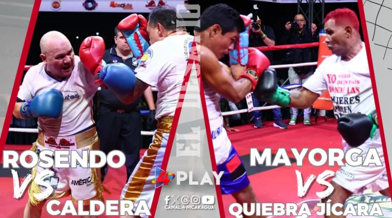 nicaragua, video, ricardo mayorga, juan caldera, rosendo alvarez, pelea, managua, polideportivo