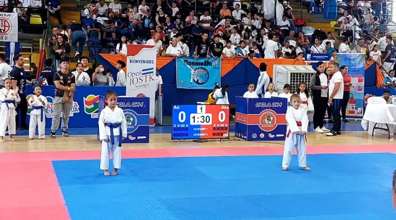 nicaragua, karate do, campeonato internacional,