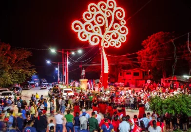 Ocotal, Nueva Segovia, inauguración, árbol de la vida, nicaragua, gobierno de nicaragua,