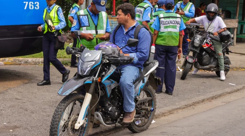 nicaragua, policia nacional, conductores, transporte publico, seguridad vial