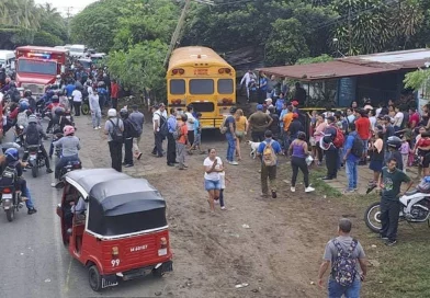 nicaragua, accidente de transito, ticuantepe, la concepcion, 6 fallecidos, 12 heridos,