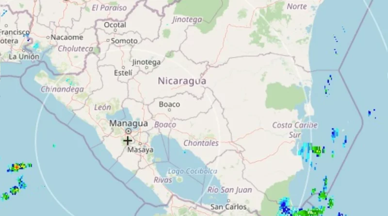 nicaragua, pronostico del clima, ineter, ambiente en nicaragua, tormentas, lluvias, vaguada