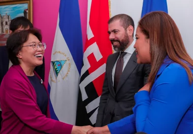 partido comunista de china, nicaragua, laureano ortega, ministerio de la mujer, visita, huang xiaowei,