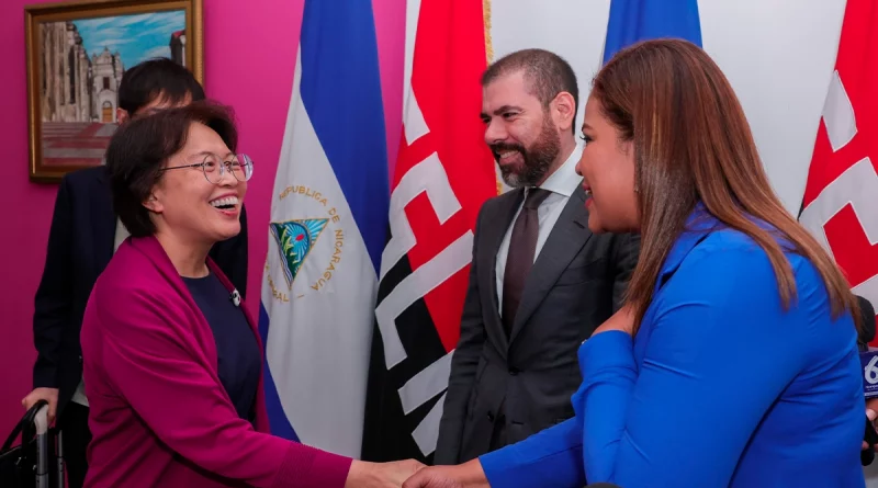 partido comunista de china, nicaragua, laureano ortega, ministerio de la mujer, visita, huang xiaowei,