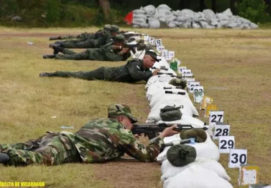 nicaragua, ejercicio de tiro, ejercito de nicaragua, mateare,