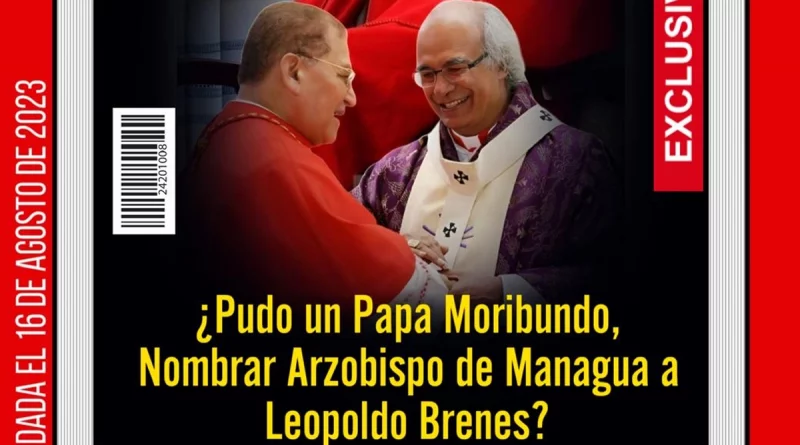 opinión, vaticano, papa juan pablo ll, arzobispo de managua, cardenal brenes, cardenal obando bravo