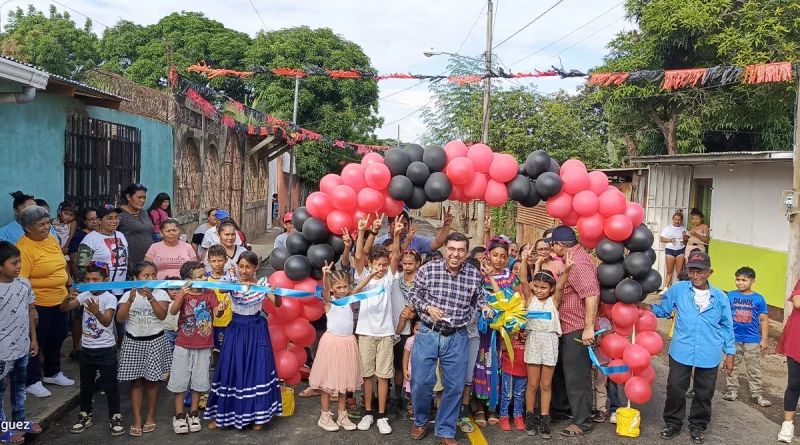 nicaragua, managua, alcaldia de managua, barrio canada, calles para el pueblo,