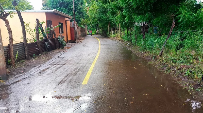 alcaldia de managua, calles para el pueblo, nicaragua, barrio la cuerva,