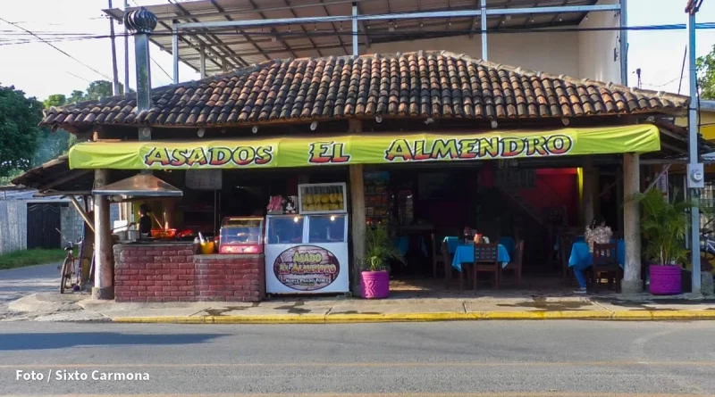 asados el almendro, san jorge, rivas, comidas nicaragua, fritangas nicaragüenses, servicios