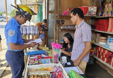 bomberos de nicaragua, managua, venta de polvora, mercado el mayoreo, nicaragua, plan polvora 2024