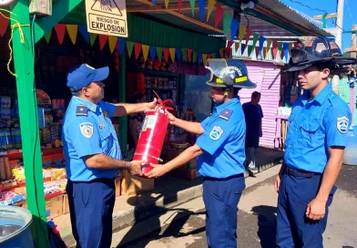 venta de pólvora, managua, nicaragua, bomberos de nicaragua, policía de nicaragua, plan pólvora