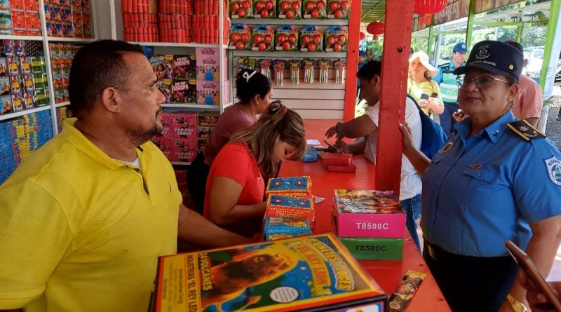 bomberos de Nicaragua, policia de nicaragüa, plan pólvora 2024, Nicaragua, gobierno de Nicaragua,