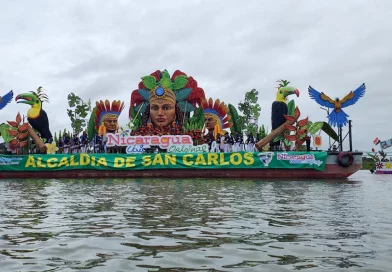 nicaragua, rio san juan, carnaval acuatico, san carlos,